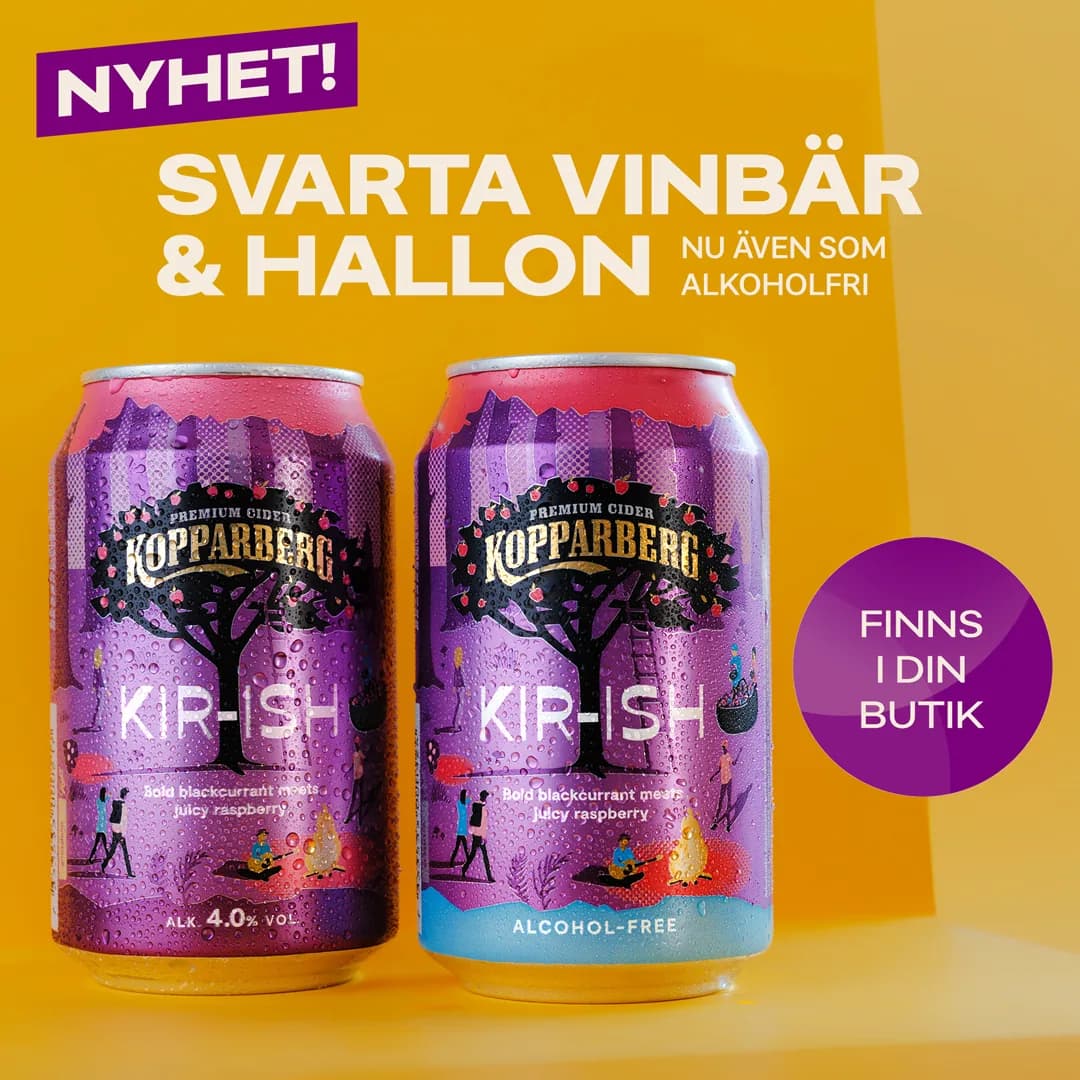 Svartvinbär + hallon = vibes
