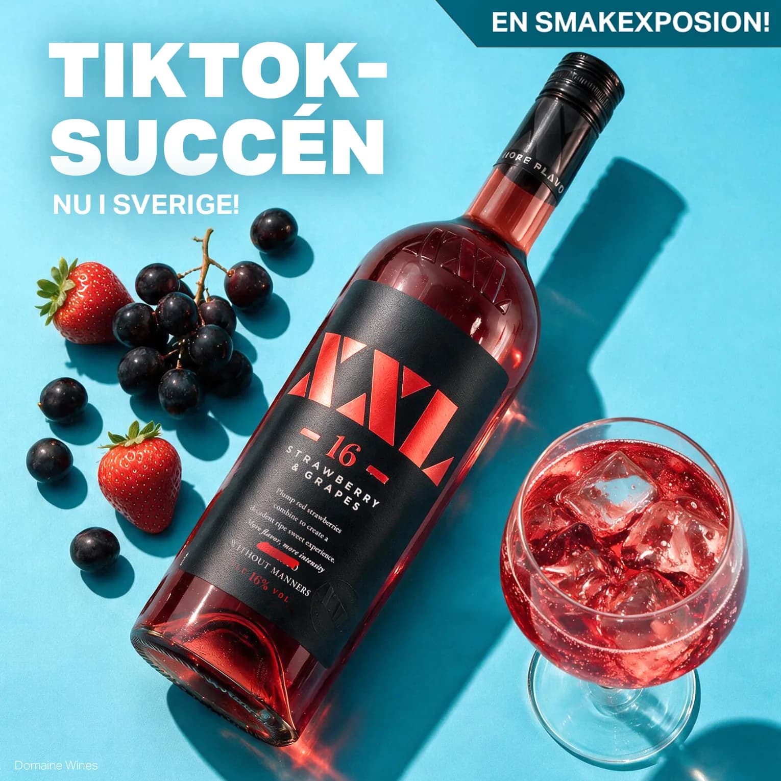 TikTok-succé med smak av jordgubb