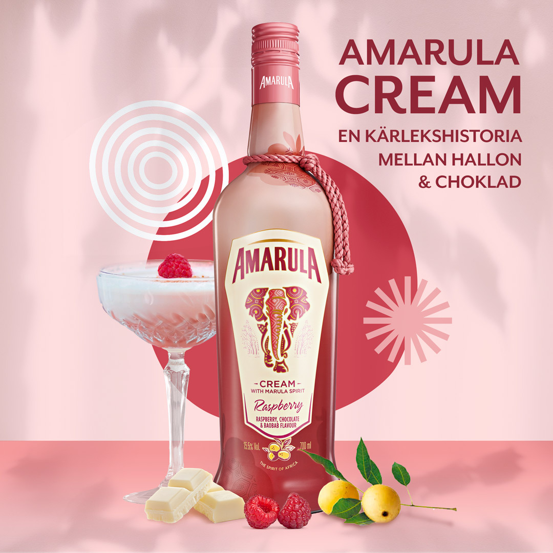 Amarula Cream Raspberry & Chocolate 700 ml