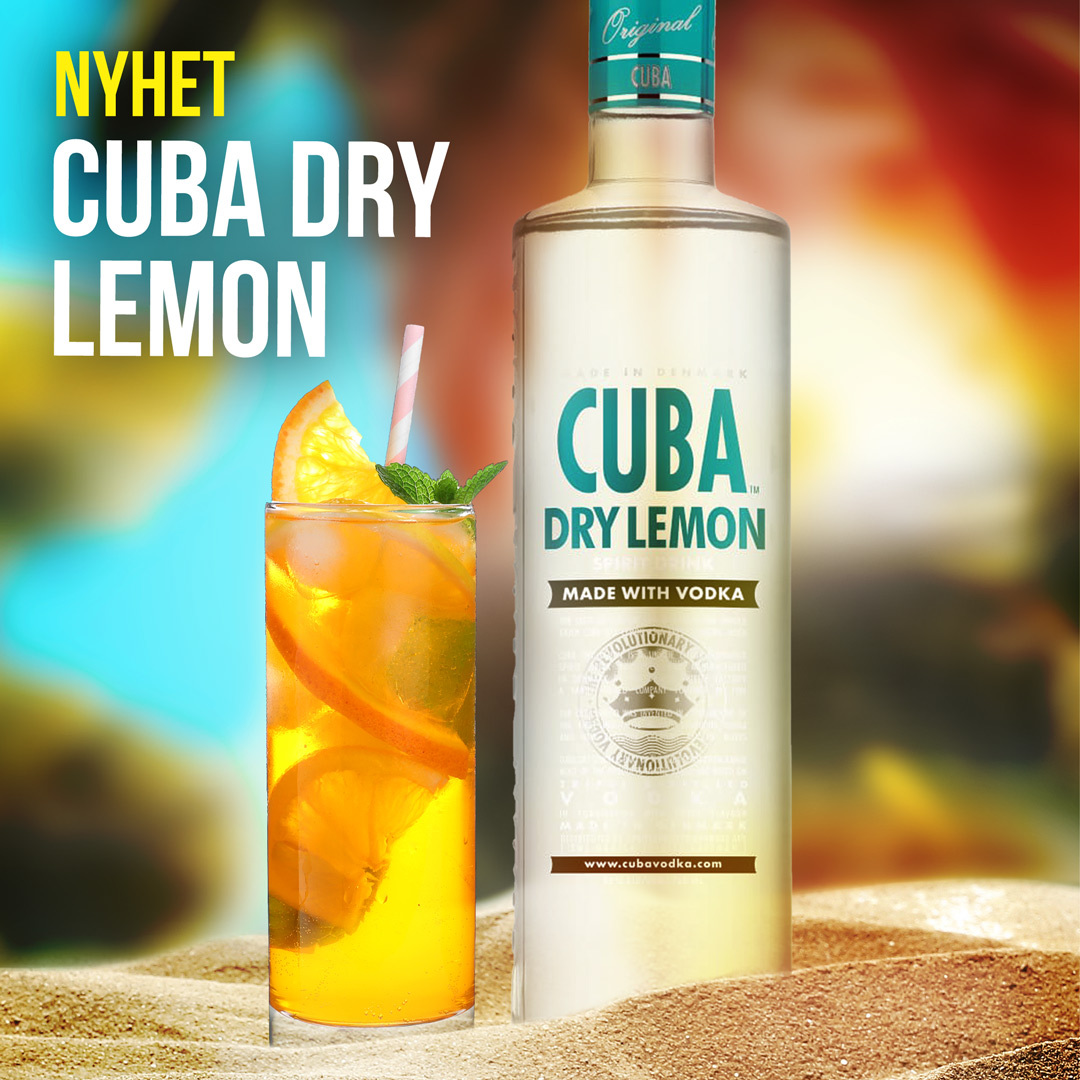 Cuba Dry Lemon 700 ml Cuba Dry Lemon 700 ml