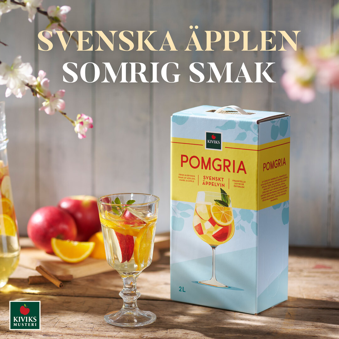 Svenskt äppelvin i sangria-stil