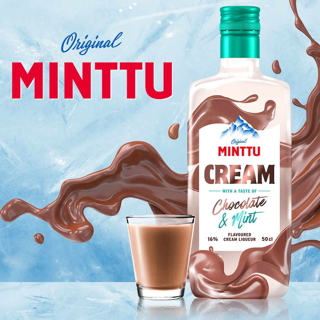 Minttu Cream Chocolate & Mint 500 ml