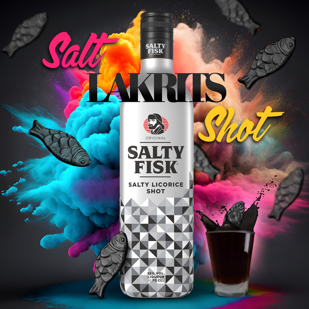 Salty Fisk Salty Licorice 700 ml