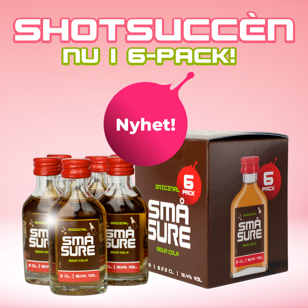 Små Sure 6 pack Cola 120 ml