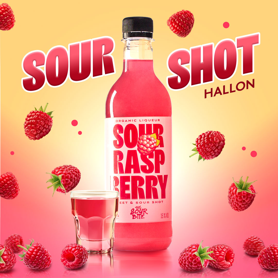 Sour Raspberry Organic 500 ml