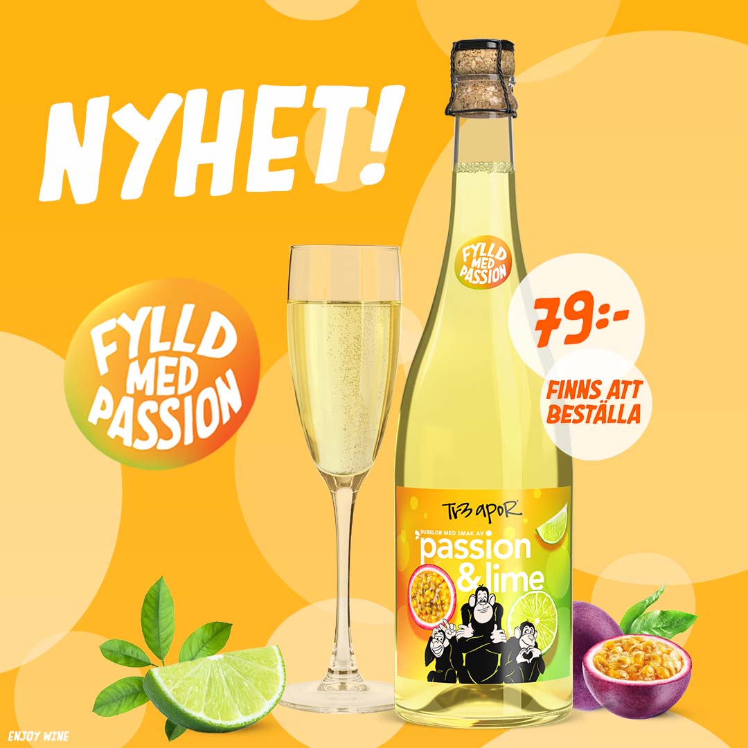 Tr3 Apor Bubbel Passion & Lime