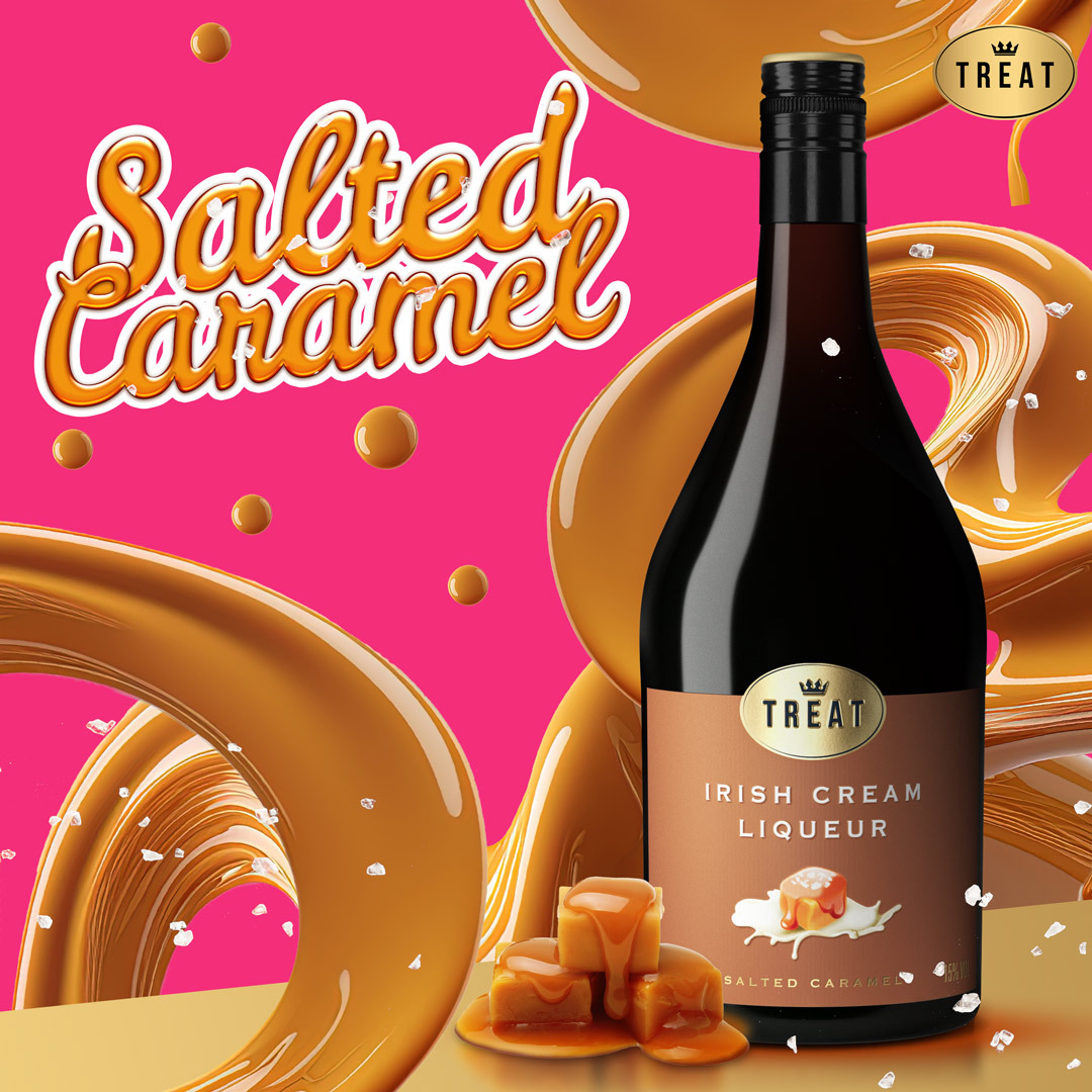 Treat Liqueur Irish Cream Salty Caramel 700 ml Treat Liqueur Irish Cream Salty Caramel 700 ml