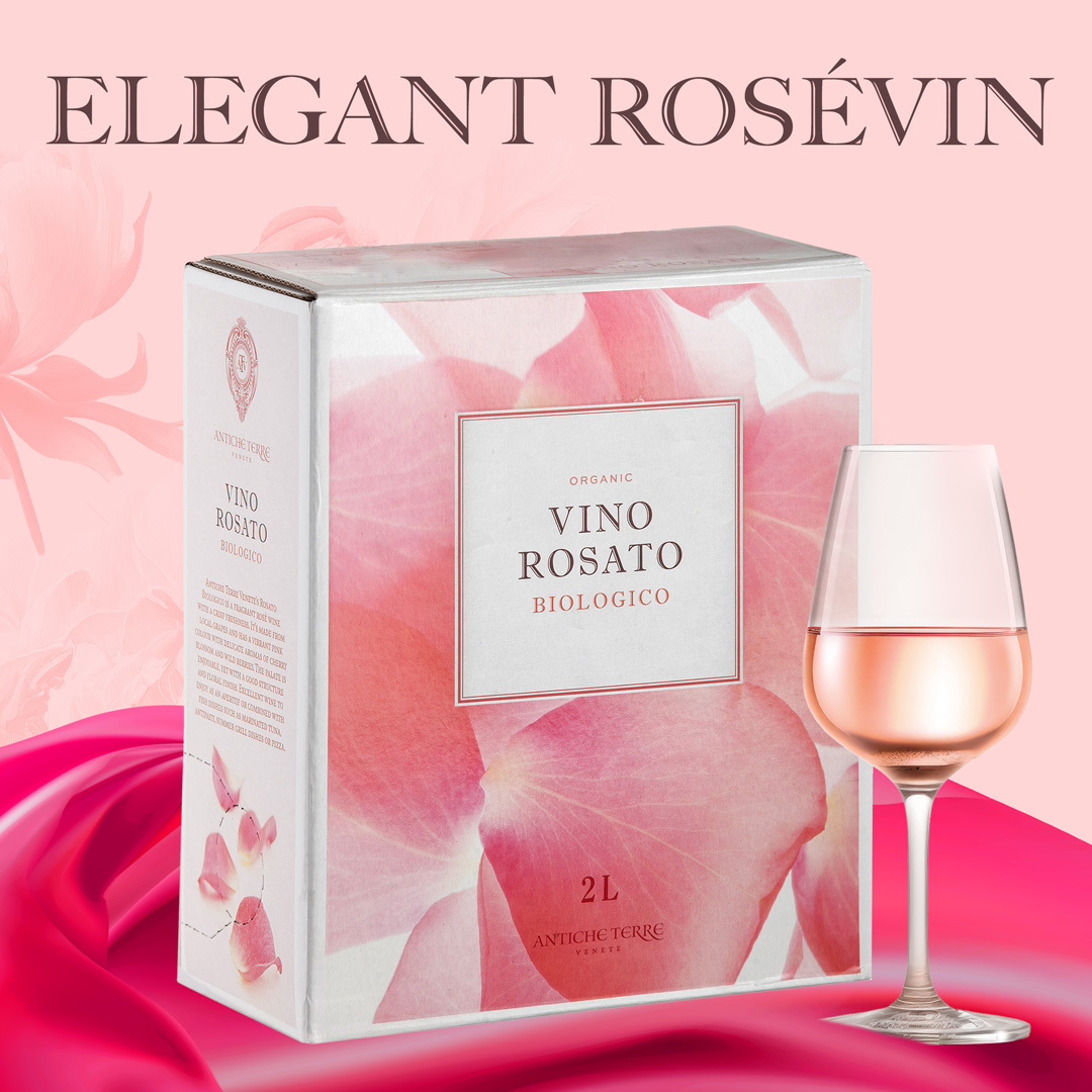 Vino Rosato Biologico Antiche Terre Venete 2000 ml