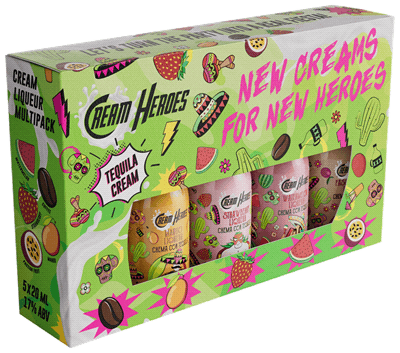 Cream Heroes Mix Pack 17%100ml Likör 100 ml