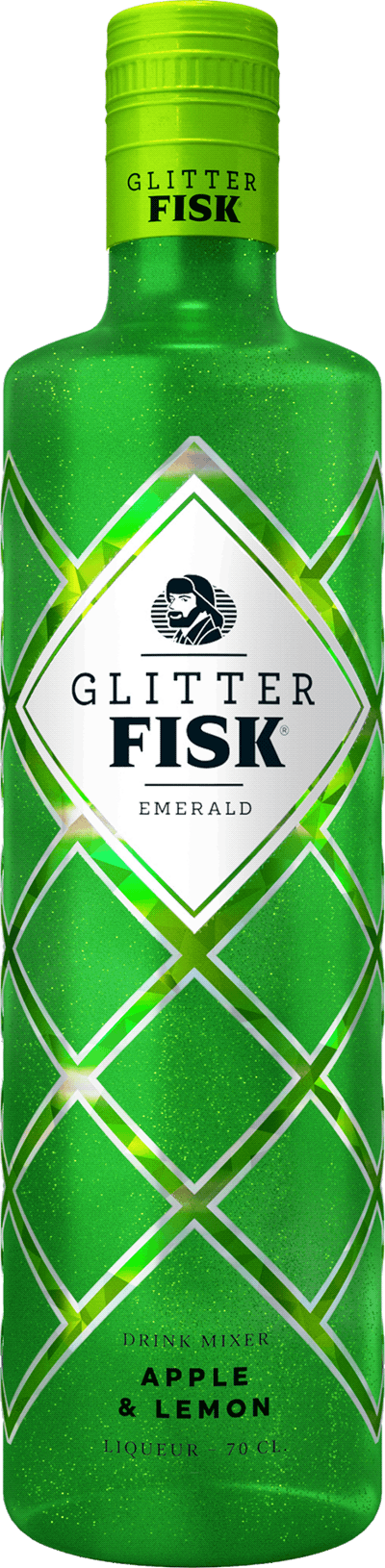 Glitter Fisk Emerald Apple and Lemon Drink Mixer 700 ml