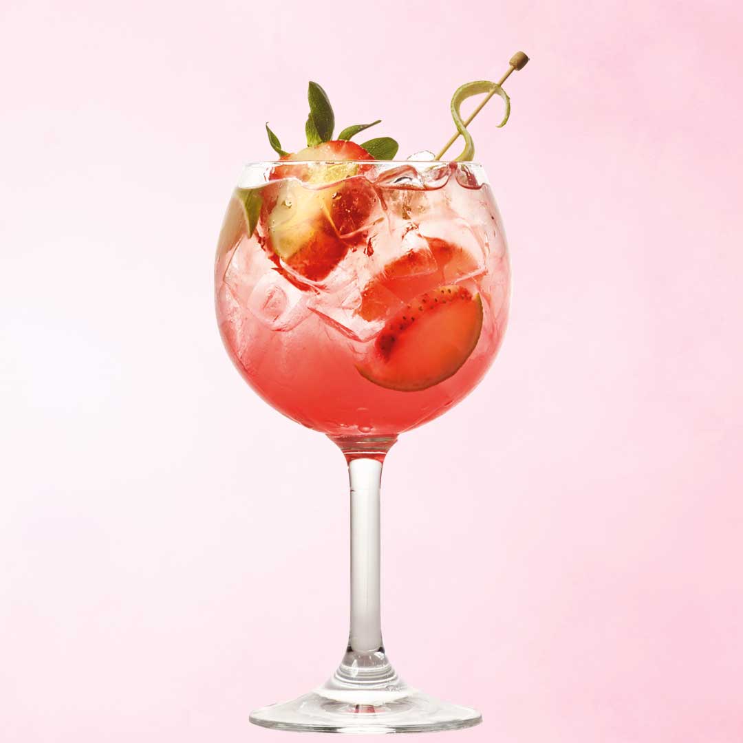 Strawberry-Rhubarb Spritz